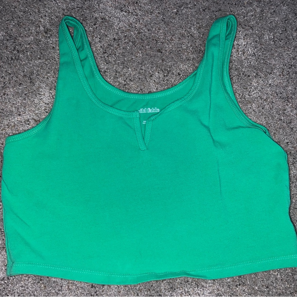 Green Tank Top